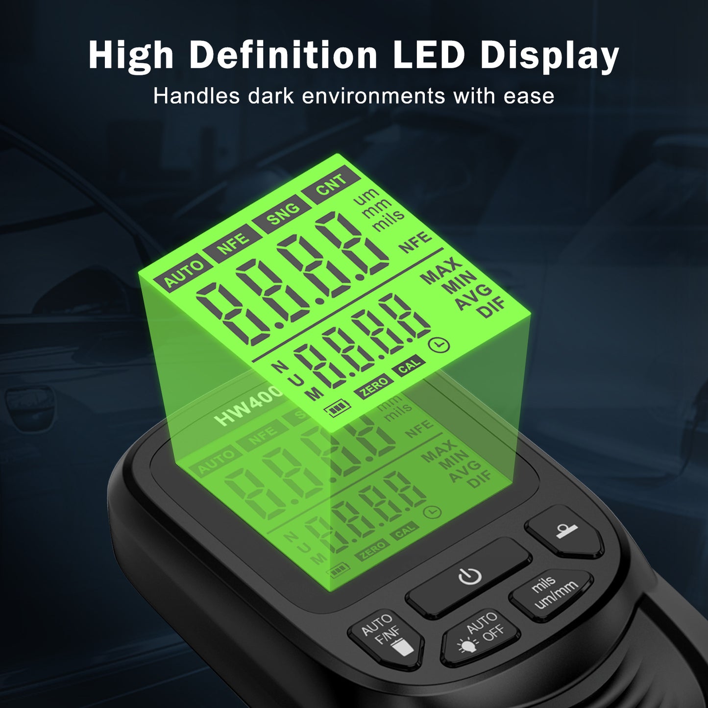 HW-400S Coating Thickness Gauge