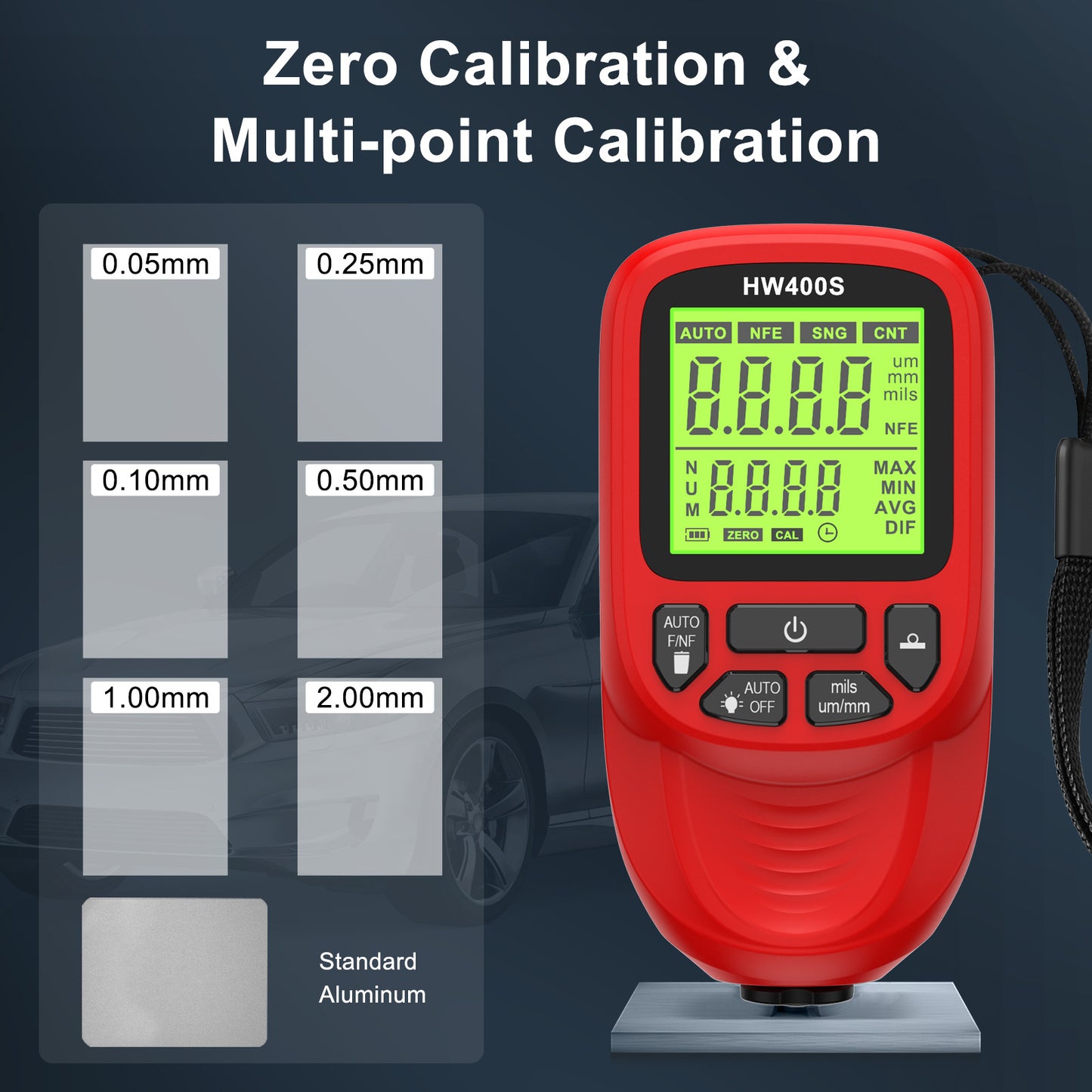 HW-400S Coating Thickness Gauge