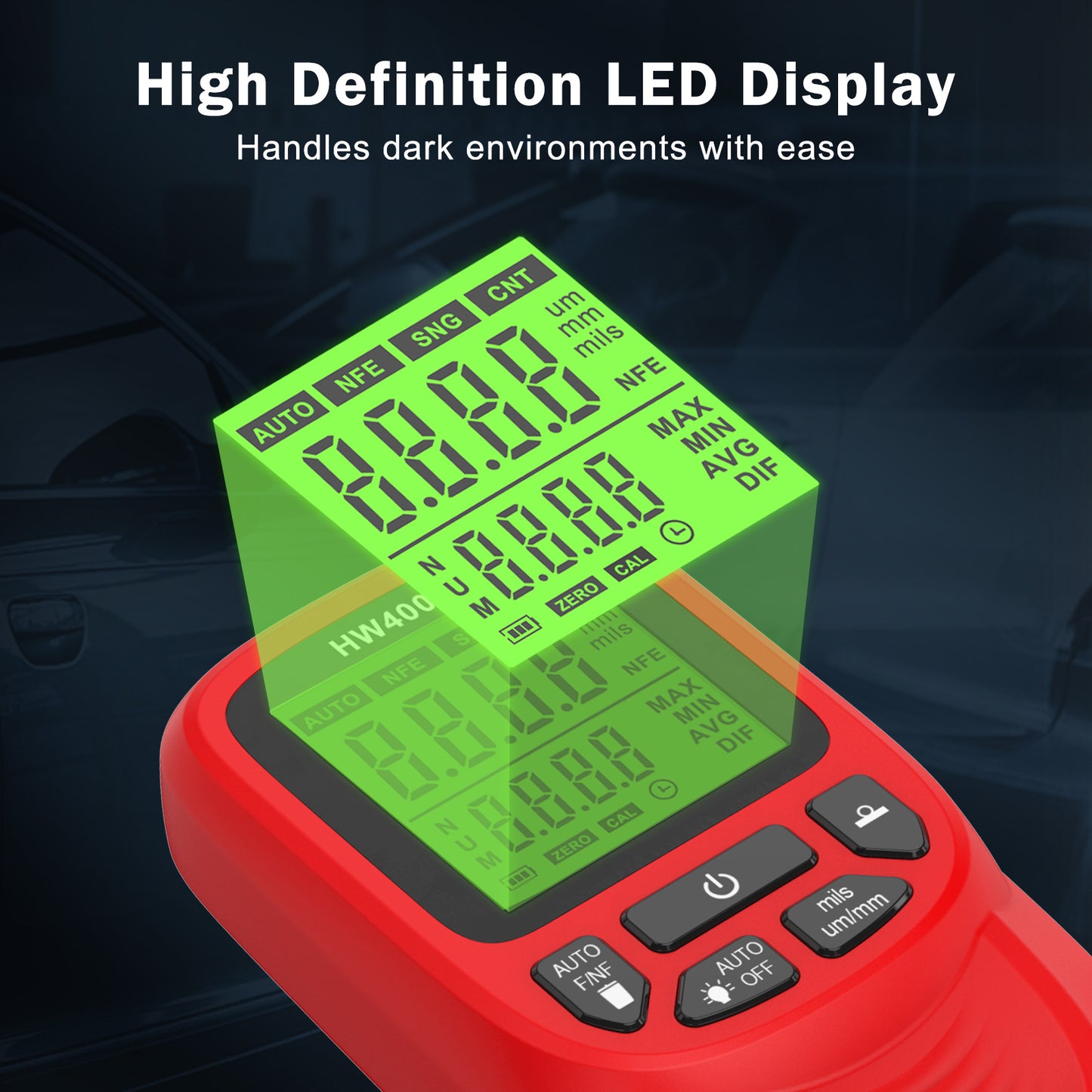 HW-400S Coating Thickness Gauge