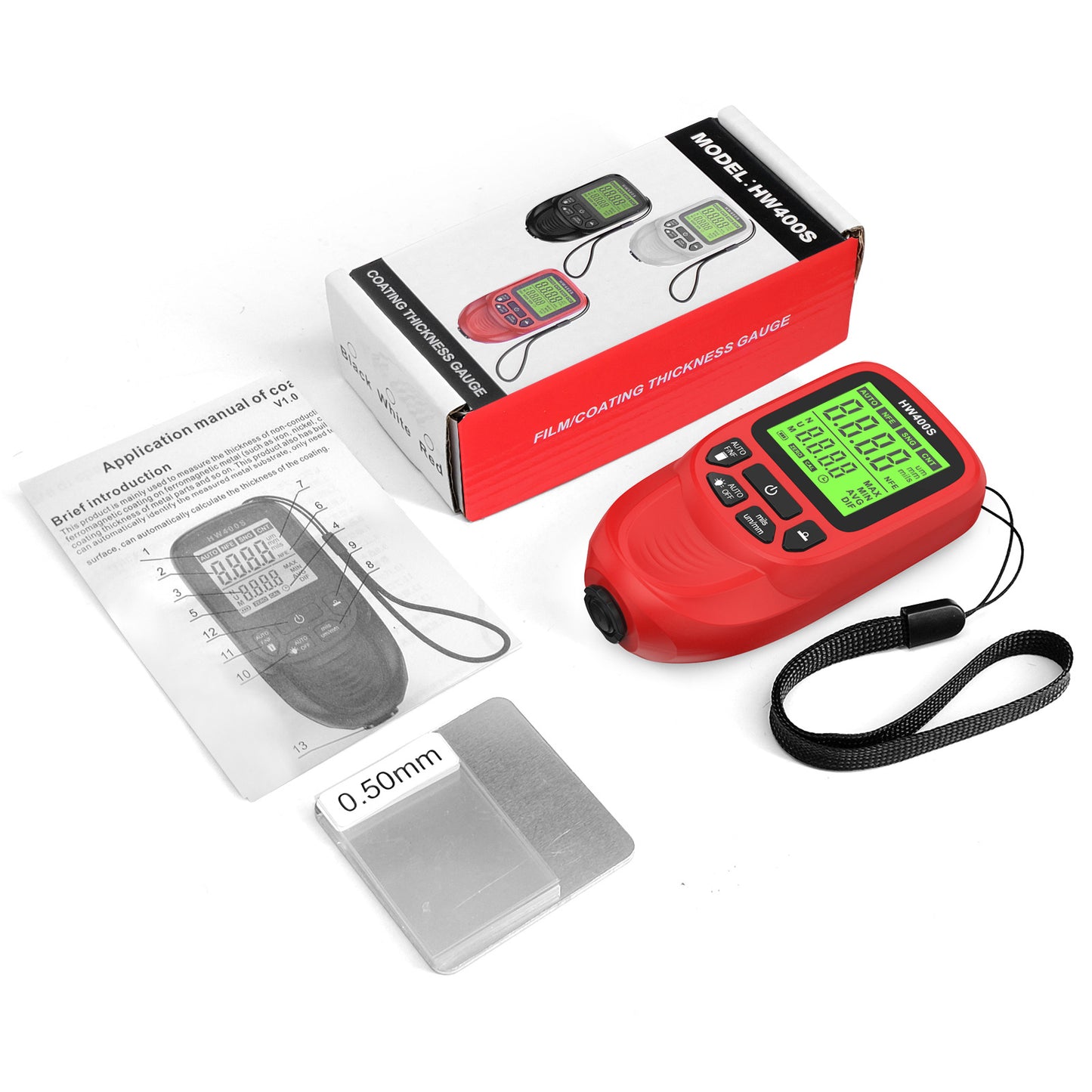HW-400S Coating Thickness Gauge