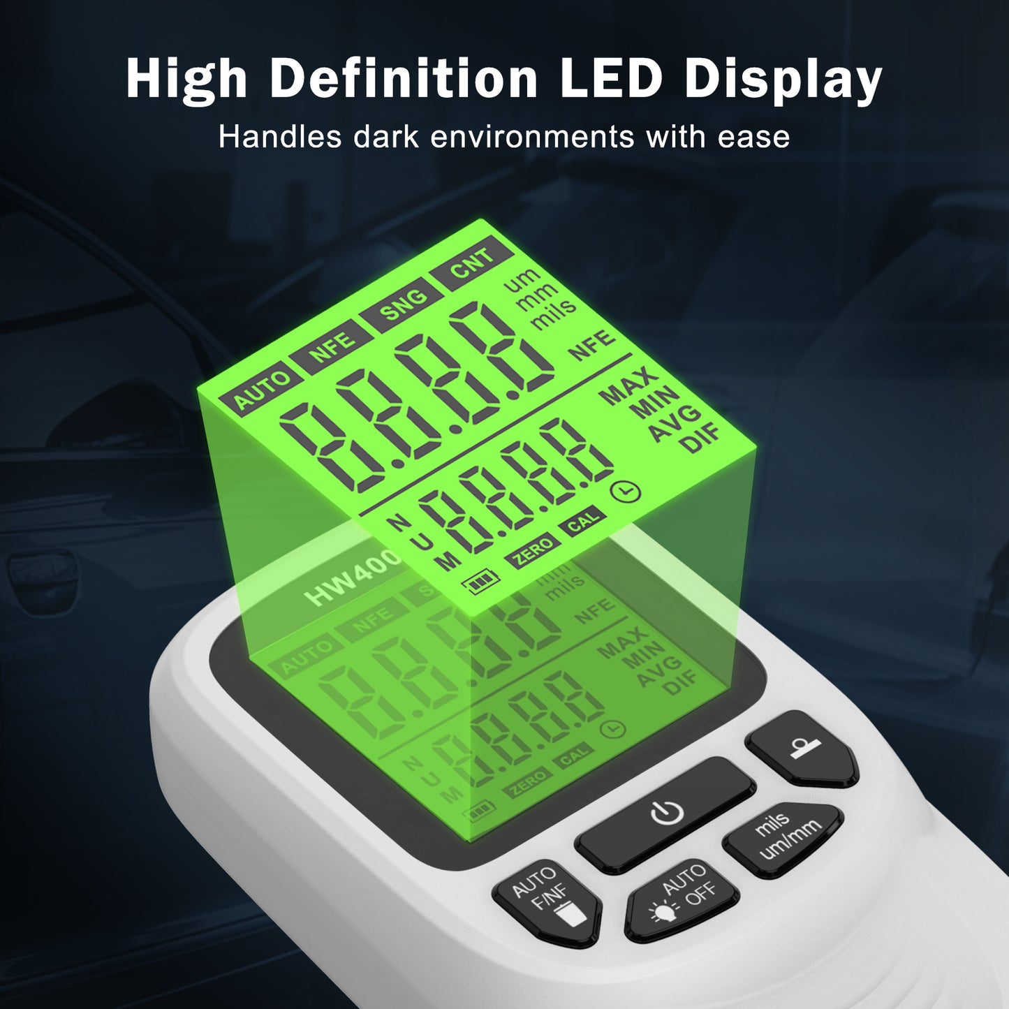 HW-400S Coating Thickness Gauge