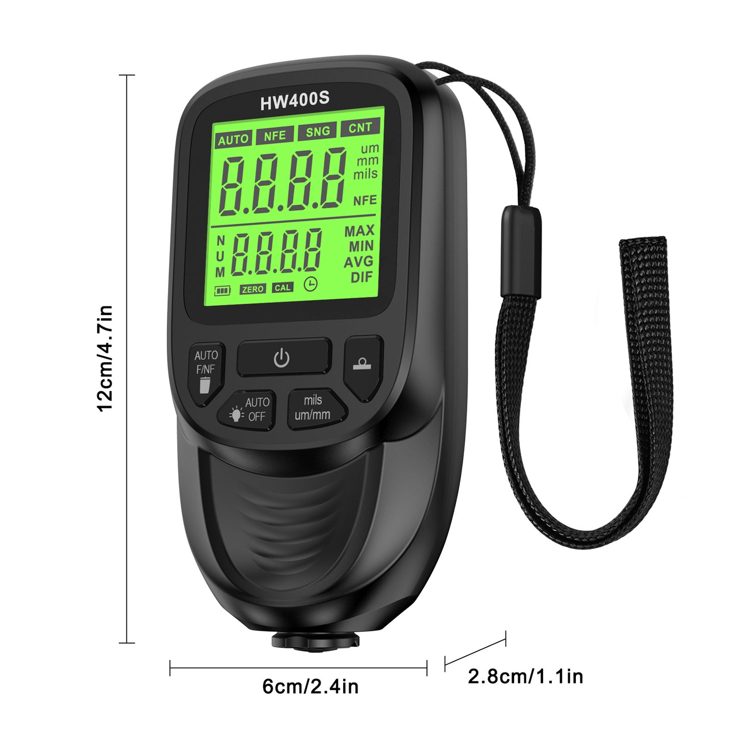 HW-400S Coating Thickness Gauge