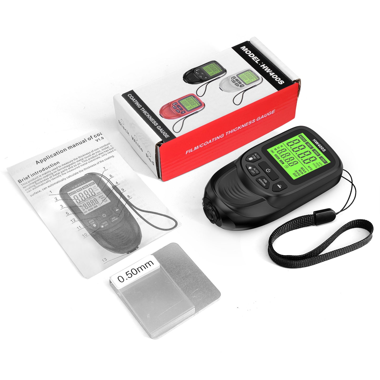 HW-400S Coating Thickness Gauge
