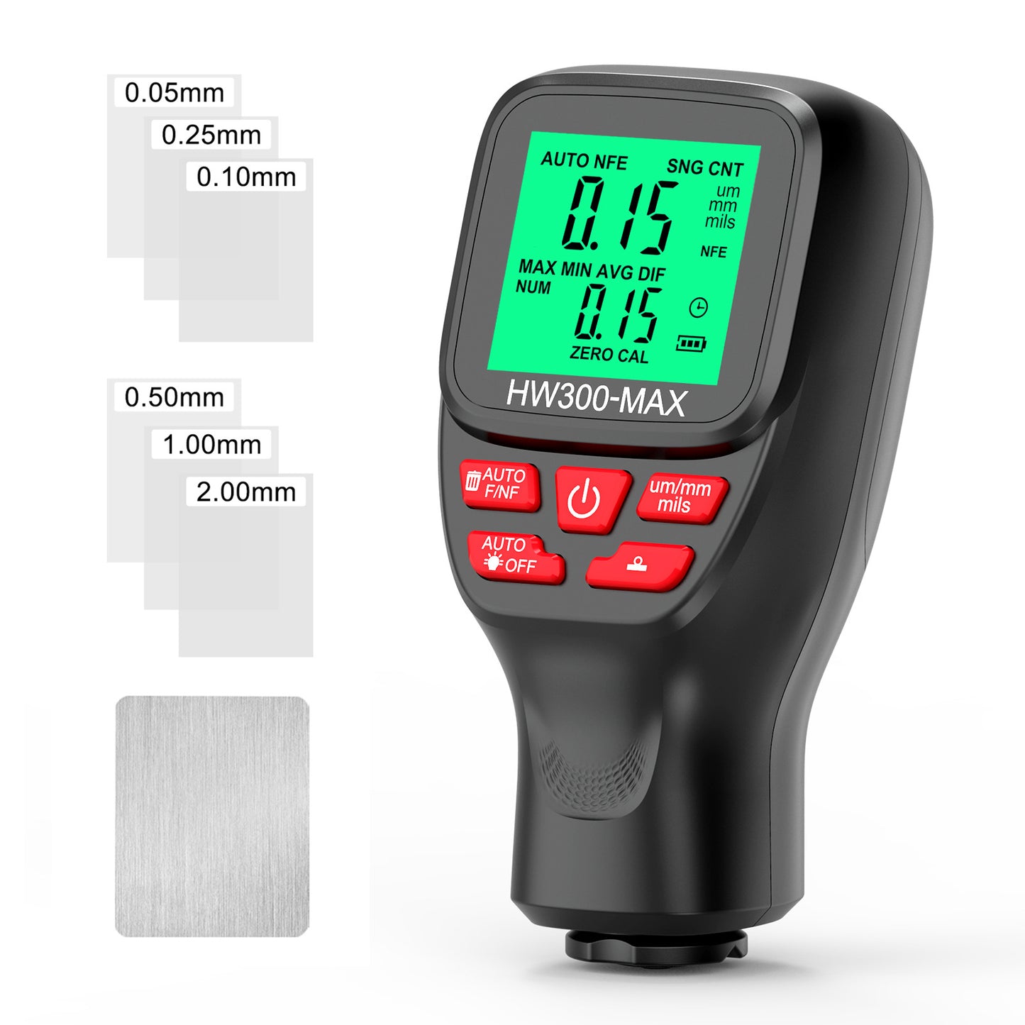 HW300-MAX Coating Thickness Gauge