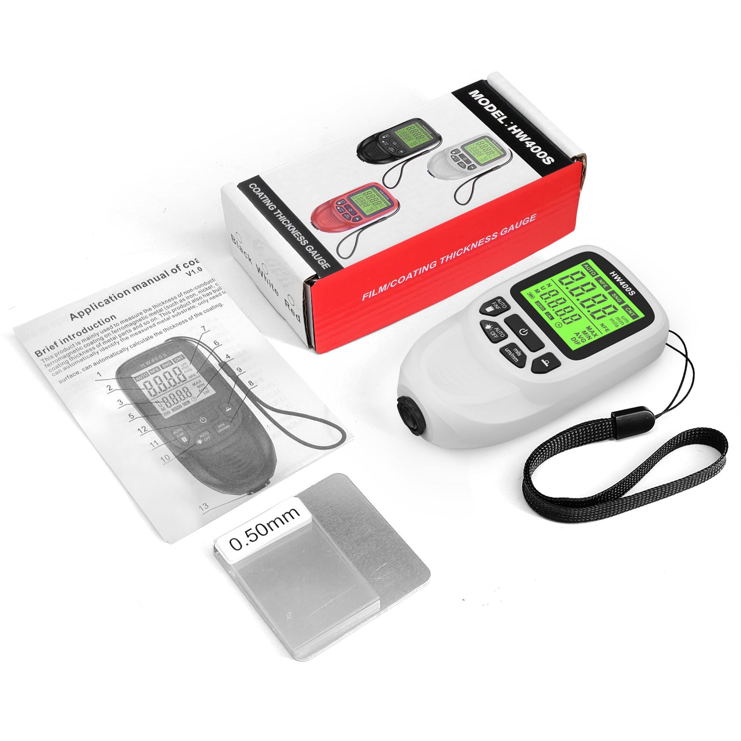 HW-400S Coating Thickness Gauge