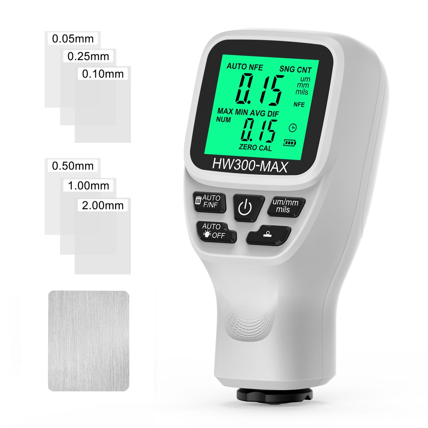 HW300-MAX Coating Thickness Gauge